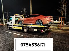 Tractari auto Vaslui 24/7 non stop platforma auto