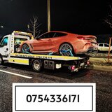 Tractari auto Vaslui 24/7 non stop platforma auto